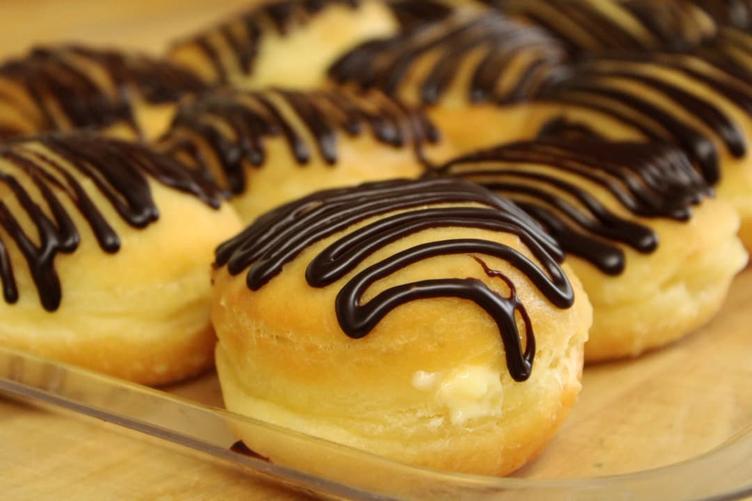 Fresh doughnuts from our bakery